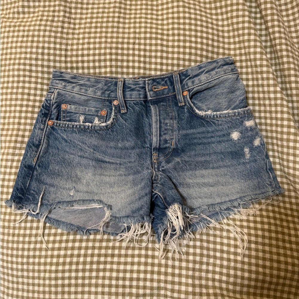 We the free Distressed Denim Women Shorts